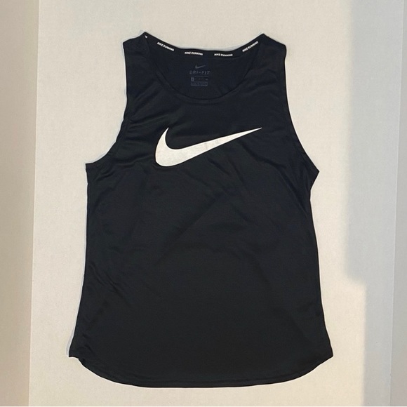 Nike Running Tank Top Black - Picture 3 of 13